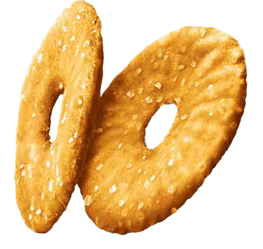 Extruded right snack