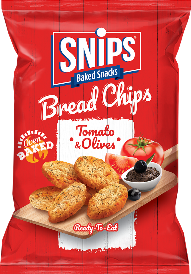 Bread Chips Tomato & Olives